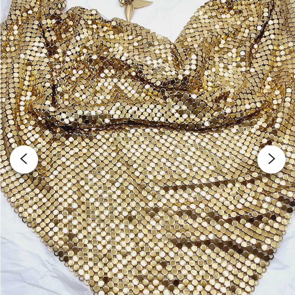 Whiting Davis mesh necklace vintage stunning
